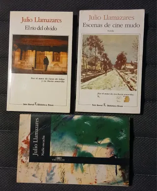 Julio Llmamazares 3 libros