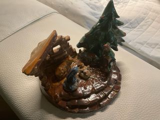 Presepe artigianale in ceramica siciliana