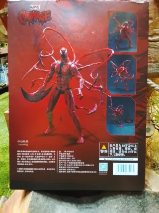 Carnage Marvel Figura Carnage ZD Toys 1/10