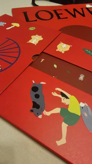 Caja y Bolsa Edición Especial Loewe Suna Fujita