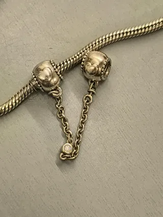 Cadena de seguridad Pandora plata