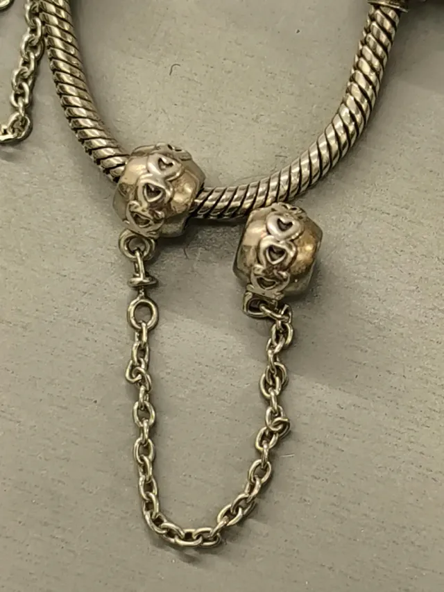 Cadena de seguridad Pandora plata