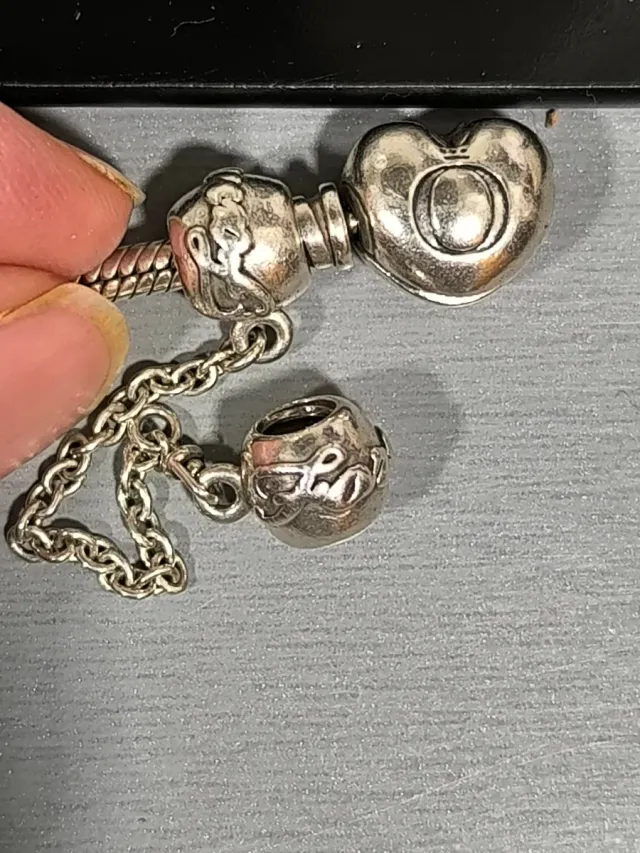 Cadena de seguridad Pandora plata