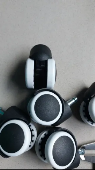 Ruedas para Silla de Oficina 10mm