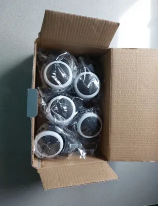 Ruedas para Silla de Oficina 10mm