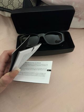 Occhiali da sole Versace neri