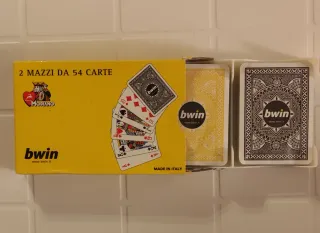 Lotto 7 Mazzi Carte da Gioco Sigillati