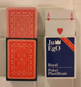 Lotto 7 Mazzi Carte da Gioco Sigillati