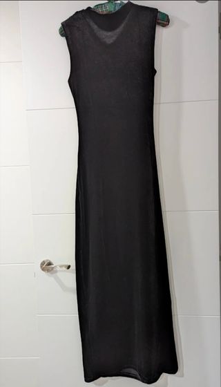 Vestido H&M Negro Largo o vestido Parada pelo cuel