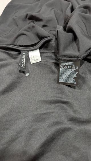 Vestido H&M Negro Largo o vestido Parada pelo cuel