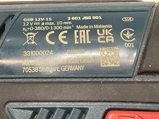 taladro a bateria bosch gsb12v15