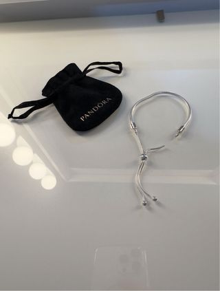 Pulsera Pandora Deslizante Plata Rota