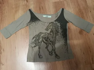 Camiseta Mango manga francesa mujer Talla M