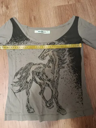 Camiseta Mango manga francesa mujer Talla M