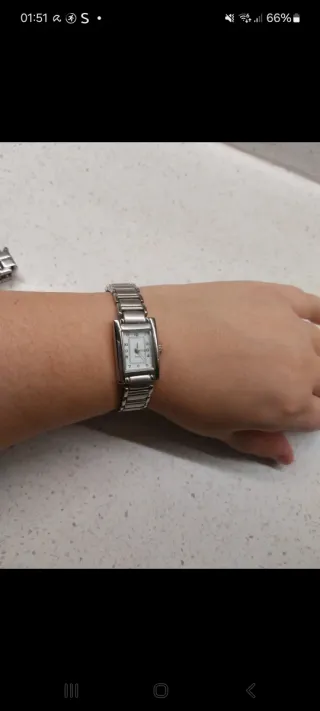 Orologio da polso donna rettangolare