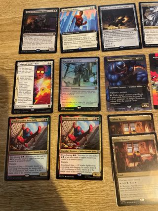 Pack Cartas Magic Spiderman