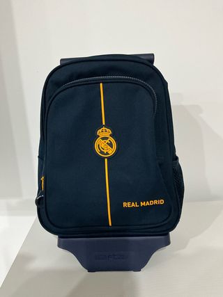 Mochila Real Madrid Azul y Dorada