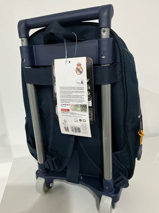 Mochila Real Madrid Azul y Dorada
