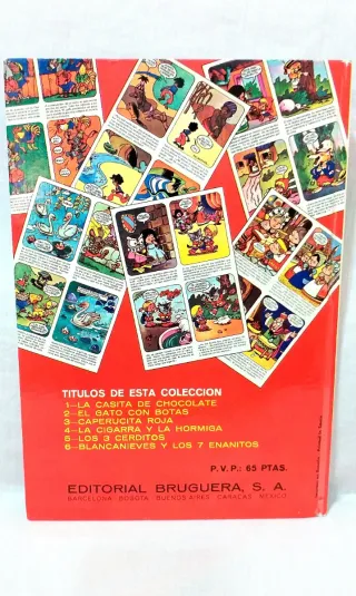 Libro 1973 Casita Chocolate Bruguera Jan Antiguo