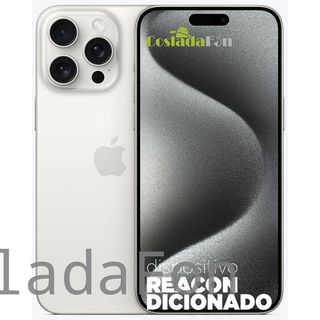 iPhone 15 Pro Max 256GB Bianco Titanio (Blanco)