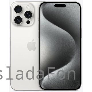 iPhone 15 Pro Max 256GB Bianco Titanio (Blanco)