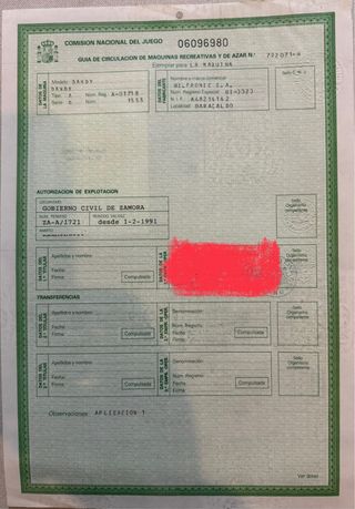 Guía de Circulación Arcade DANDY