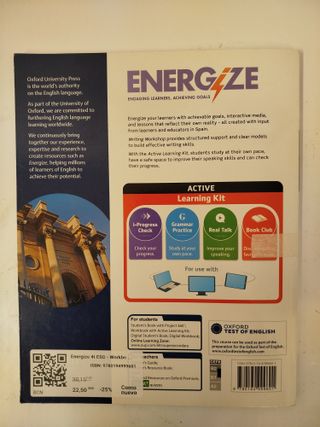 Energize 4t ESO - Workbook - Ed. Catalana - 9780194999601 -