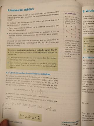 Matemàtiques 4t ESO - Situacions - Llibre de Consulta - 978