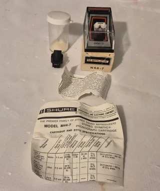 Capsula Shure M44-7 + Aguja N44-7