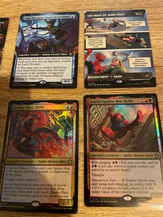 Cartas Magic The Gathering Spiderman
