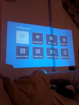 Proyector Led Android 14 8K HDMI Bluetooth air Pla