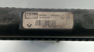 Radiador agua renault 1075893 8200062691 megane i