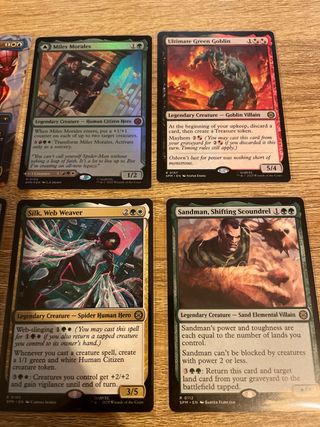 Cartas Magic Spiderman - Set de 6