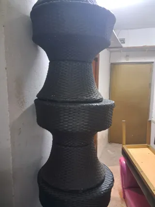 Juego ratán sillones y mesas