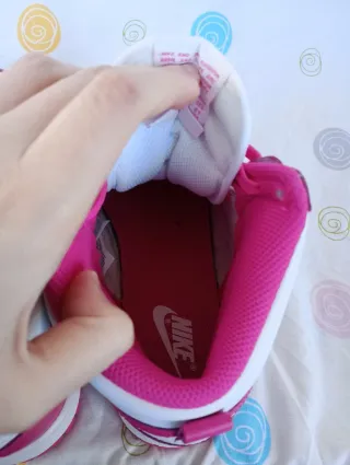 Ténis Nike Dunk High Pink Prime tamanho 38