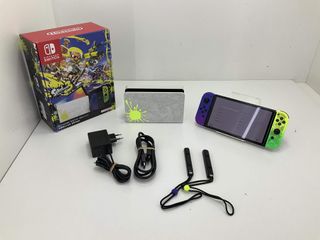 nintendo switch oled edicion limitada splatoon 3