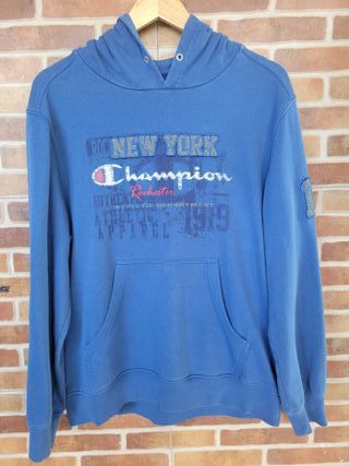 Sudadera Champion Azul Talla L