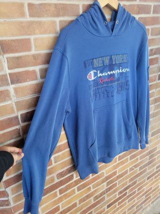 Sudadera Champion Azul Talla L