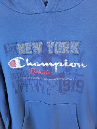 Sudadera Champion Azul Talla L