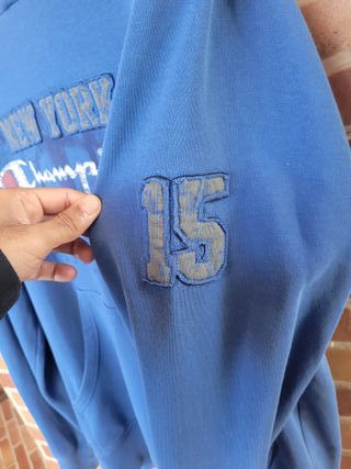 Sudadera Champion Azul Talla L