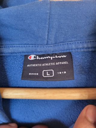 Sudadera Champion Azul Talla L