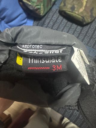 Guantes Ejército Español Frío Negro