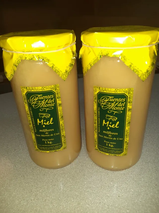 Miel de mil flores Fuentes del Monte 1kg