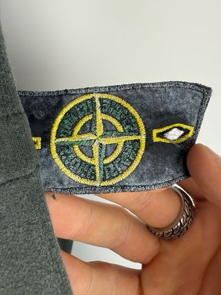 Felpa Stone Island Frost grigia