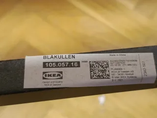 Cama individual IKEA BLÅKULLEN azul 90x200