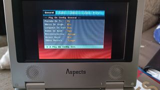 OFERTA!!Reproductor DVD Portátil Aspects7 CD MPEG4