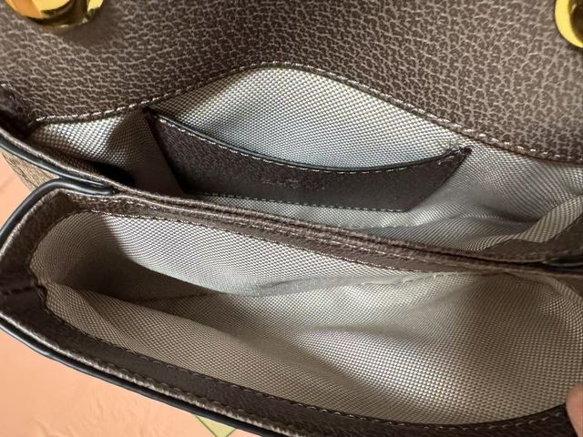 Bolso Gucci  Cadena Marrón Dorado