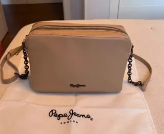 Bolso Pepe Jeans Beige Nuevo