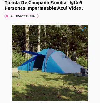 Tienda de campaña AMPLY 6