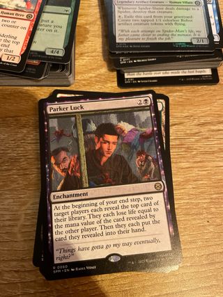 Cartas Magic Spiderman - Lote Variado